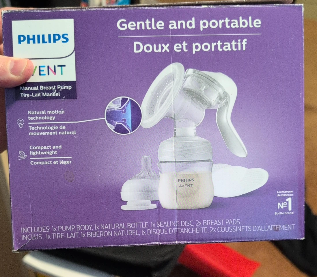Philips Avent Manual Breast Pump - Like New!