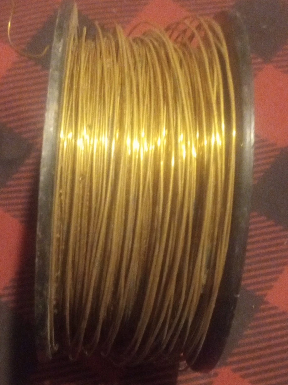 Spool of Gold Wire