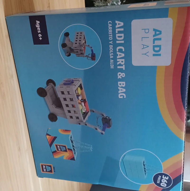 Aldi Play Cart & Bag Toy Set (Ages 6+)