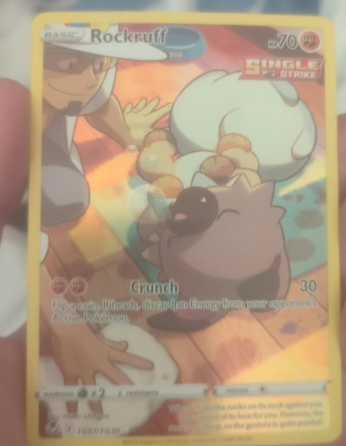 Rockruff Pokemon Card