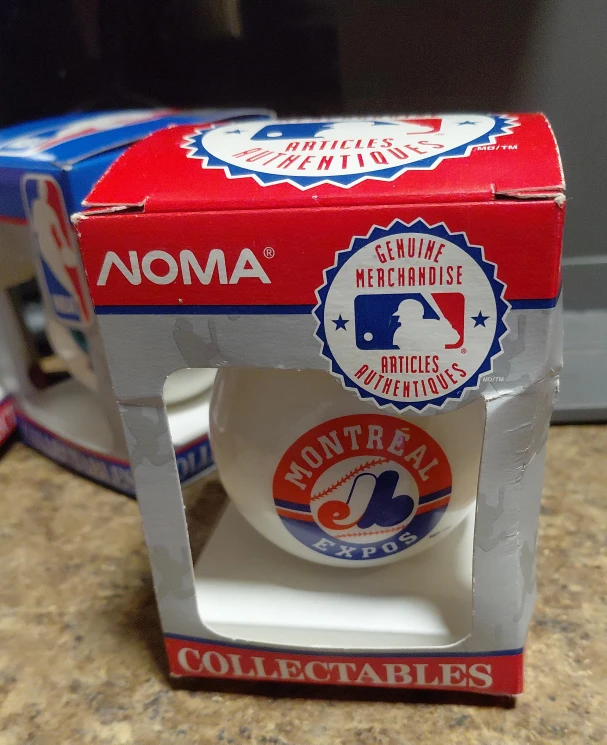 NOMA Montreal Expos Collectible Baseball