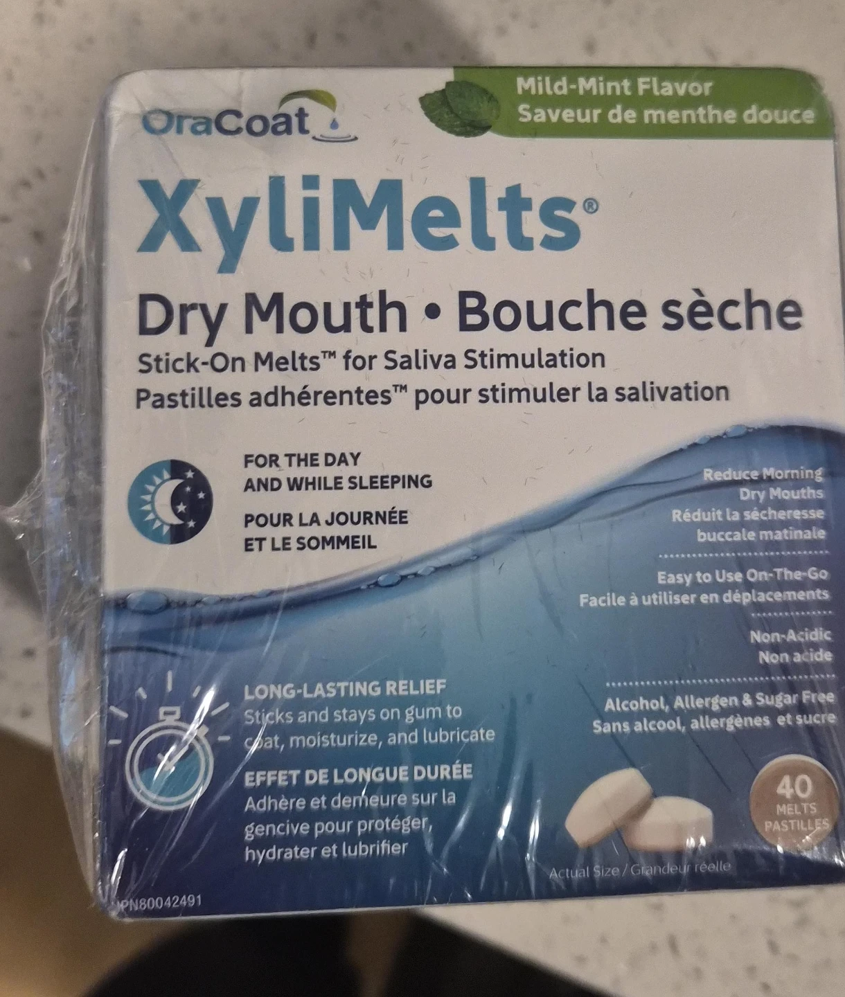 OraCoat XyliMelts for Dry Mouth - 40 Lozenges