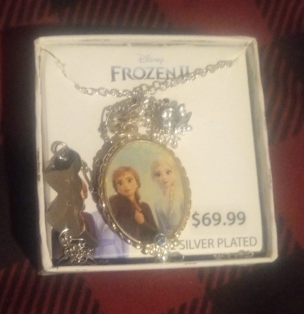 Disney Frozen II Silver Plated Necklace