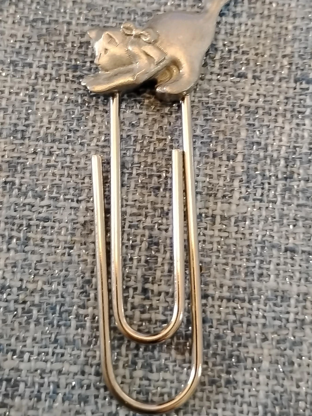 Cat Paperclip Bookmark