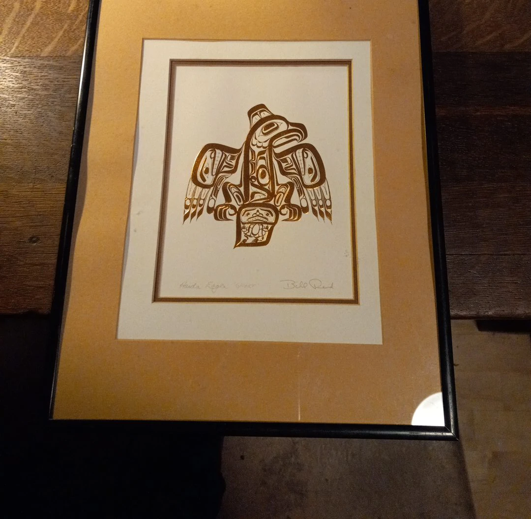 Bill Reid Haida Eagle "Ghuut" Print