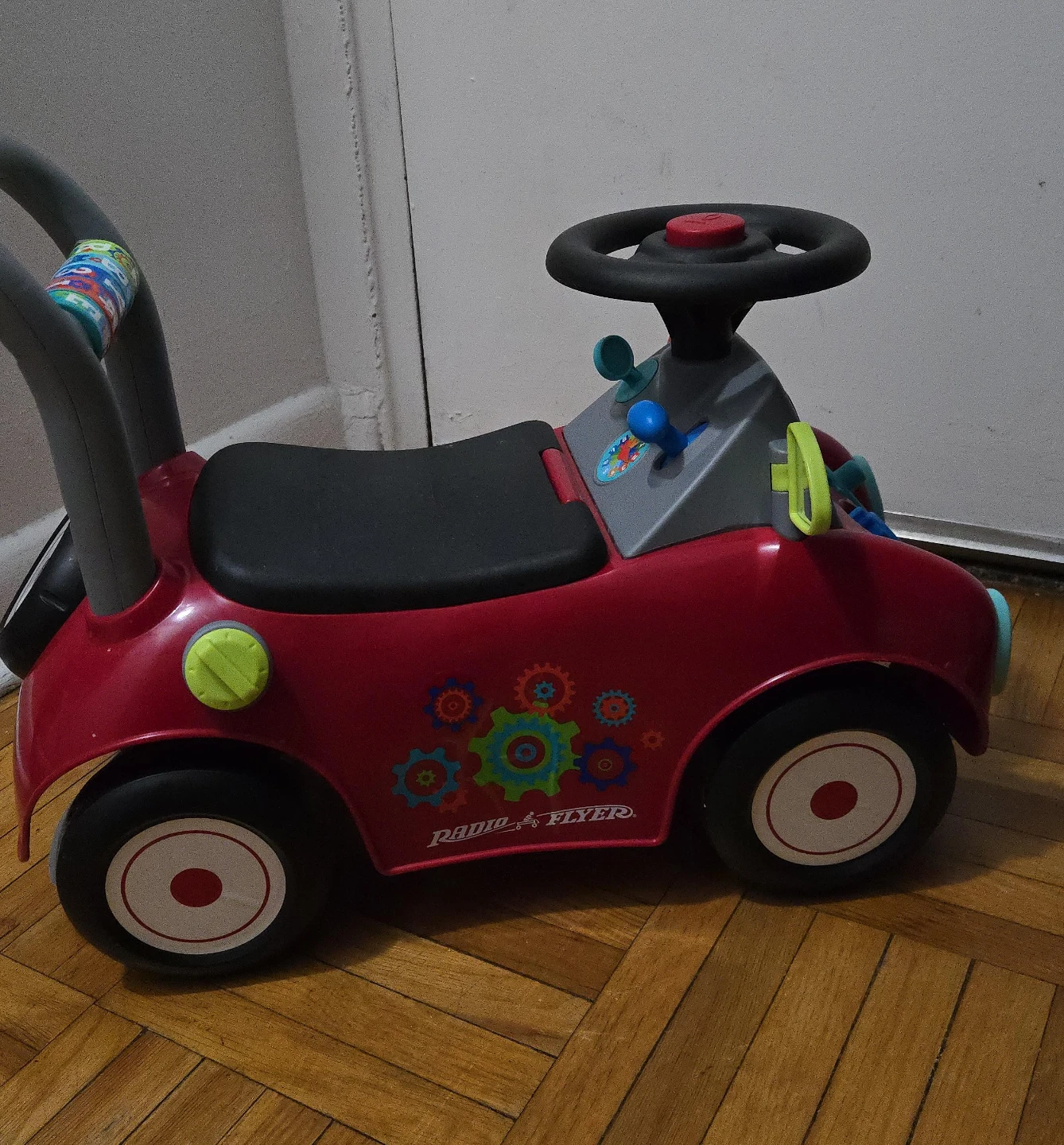 Radio Flyer Push & Play Ride-On - Red