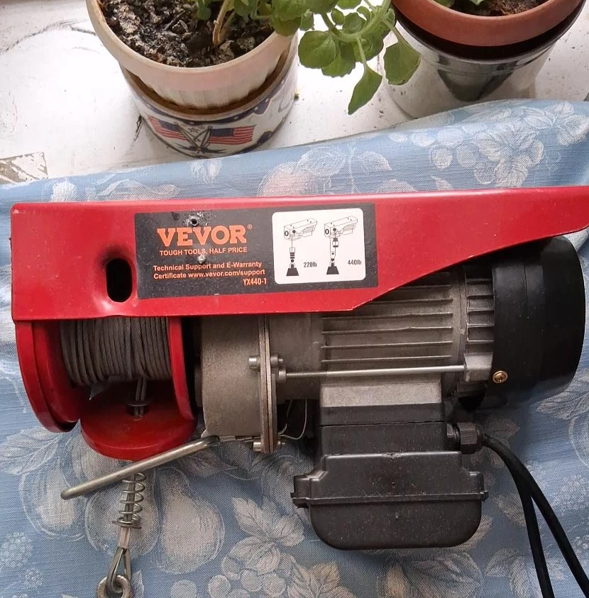 VEVOR Electric Hoist 220/440lbs YX440-1