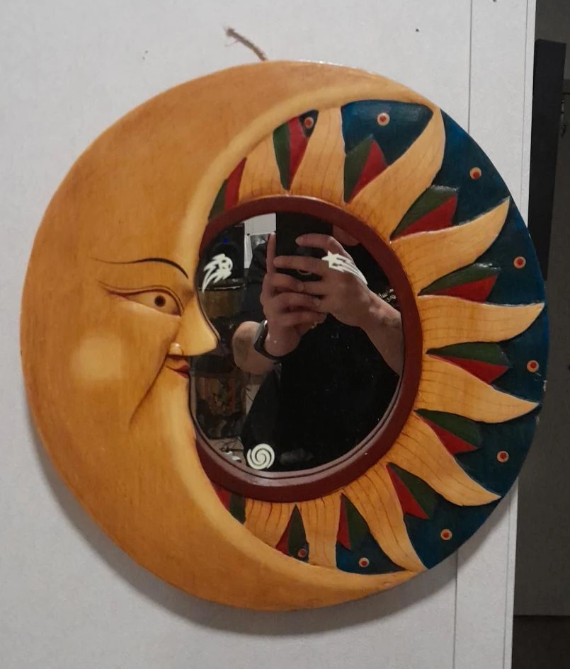 Sun & Moon Decorative Mirror