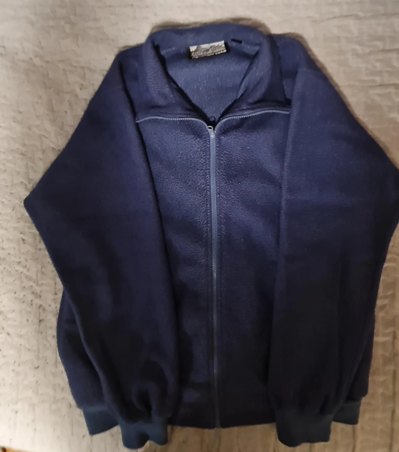 Eddie Bauer Fleece Jacket - Navy Blue