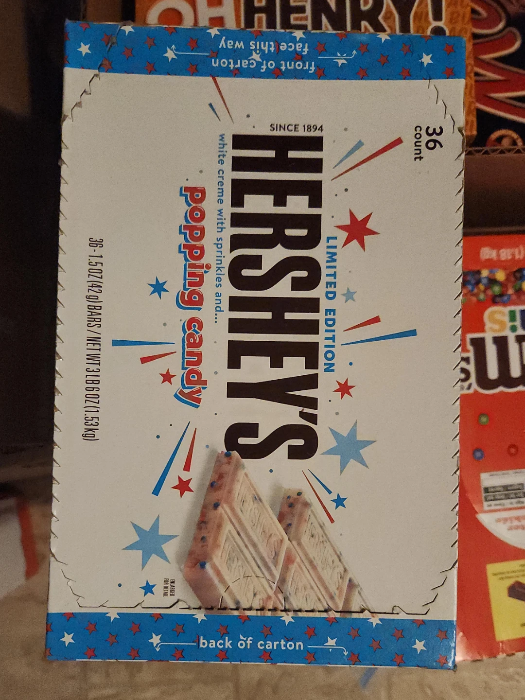 HERSHEY'S Limited Edition Popping Candy (36 count)