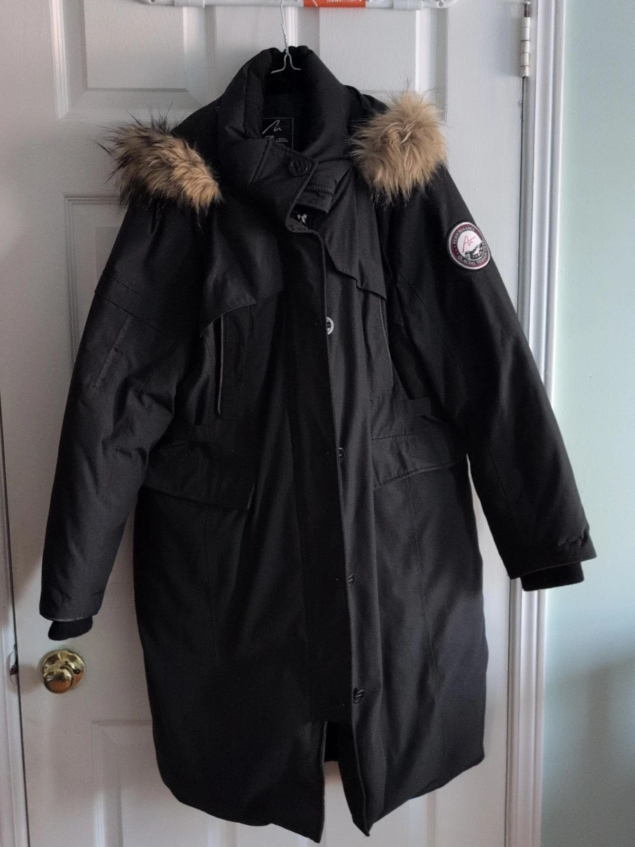 Point Zero Black Winter Parka