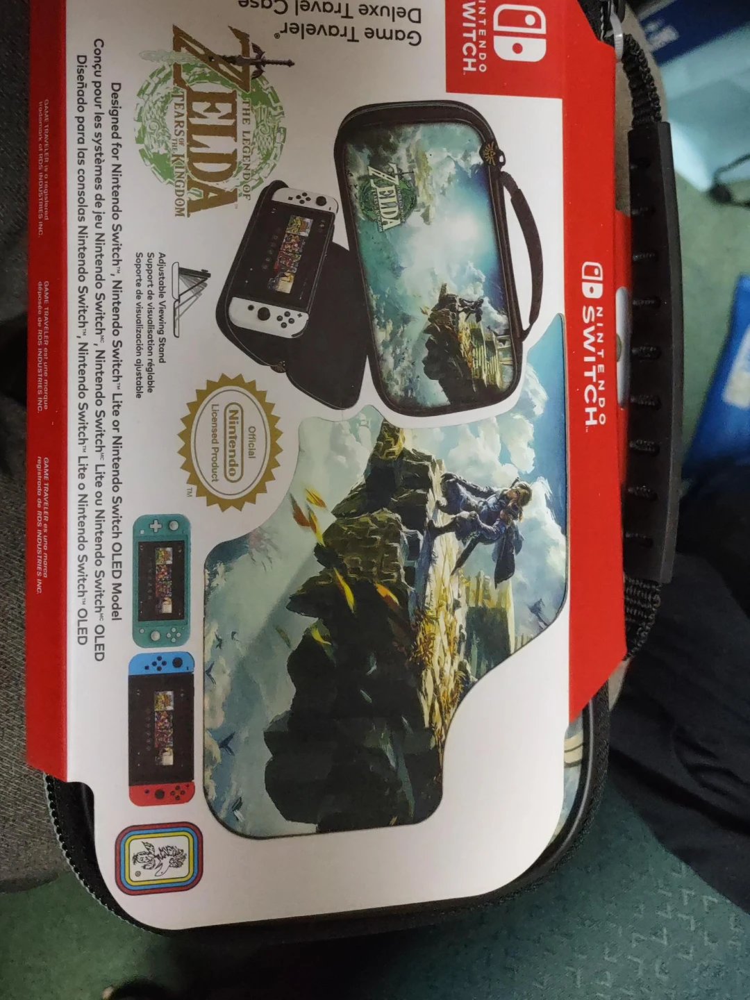 Game Traveler Deluxe Travel Case for Nintendo Switch