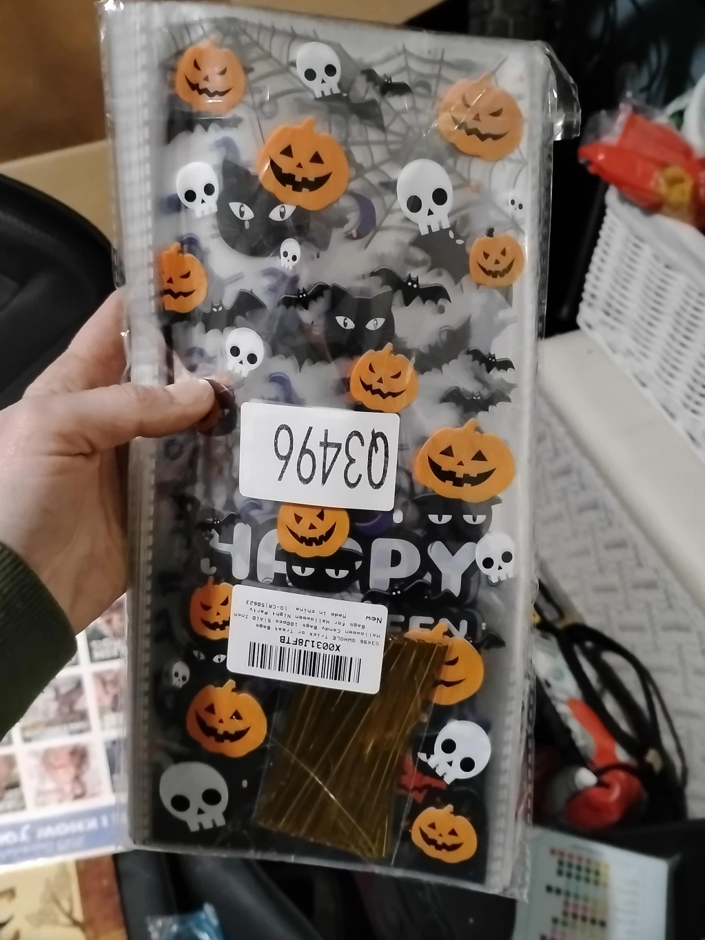 New Halloween Candy Bags - 100 Pack