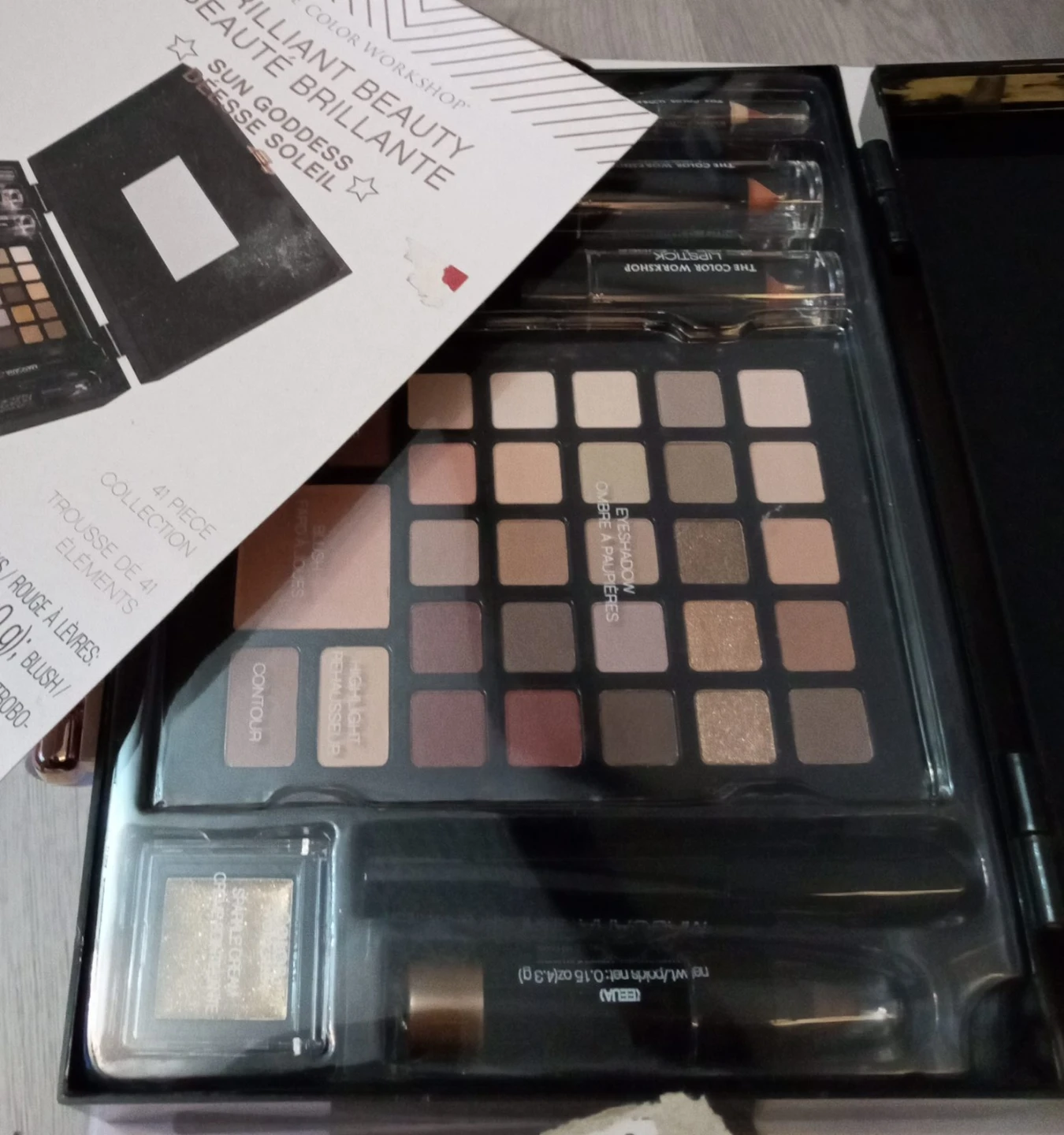 The Color Workshop Brilliant Beauty Sun Goddess Makeup Kit