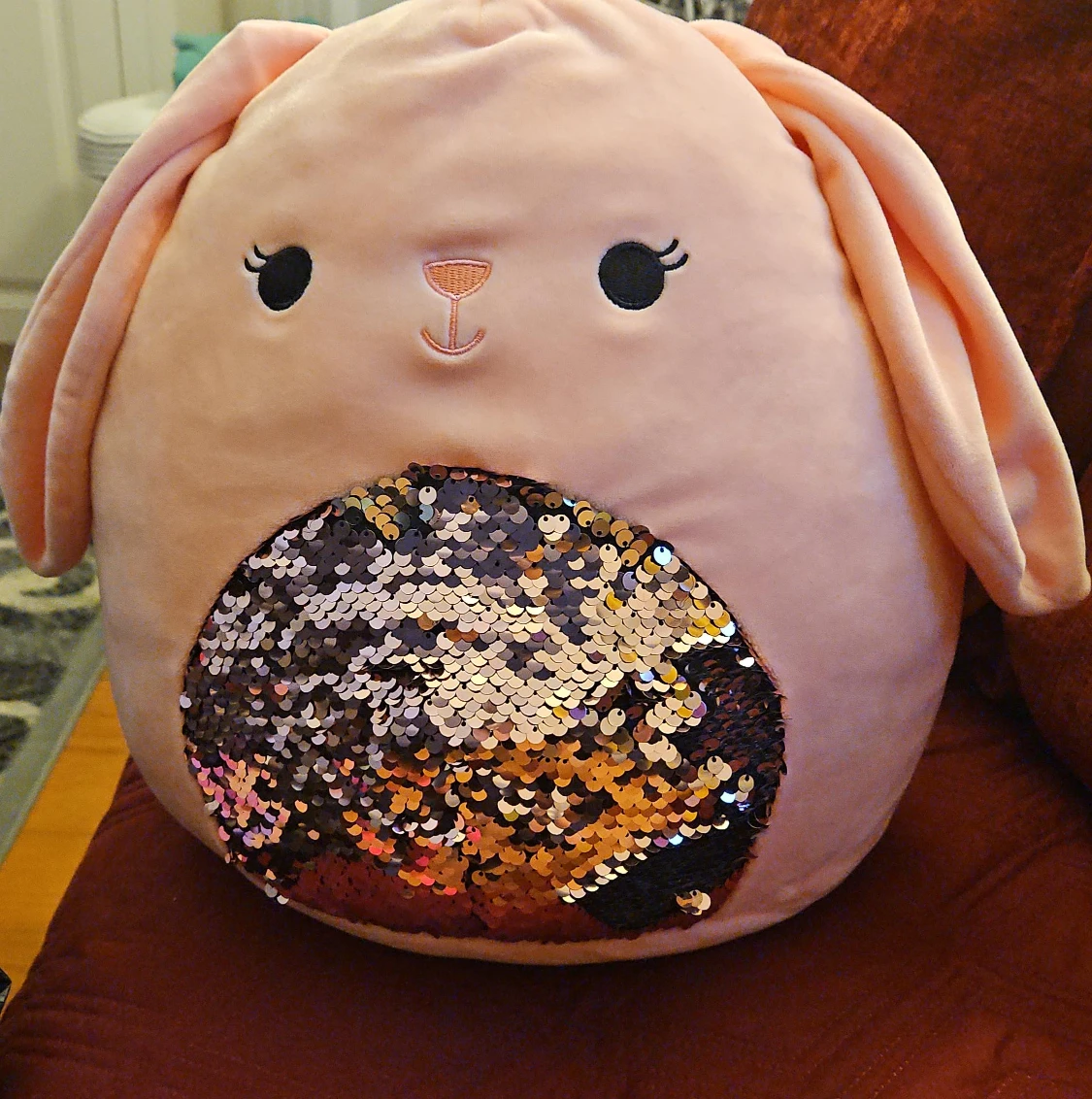 Squishmallows Pink Bunny Plush
