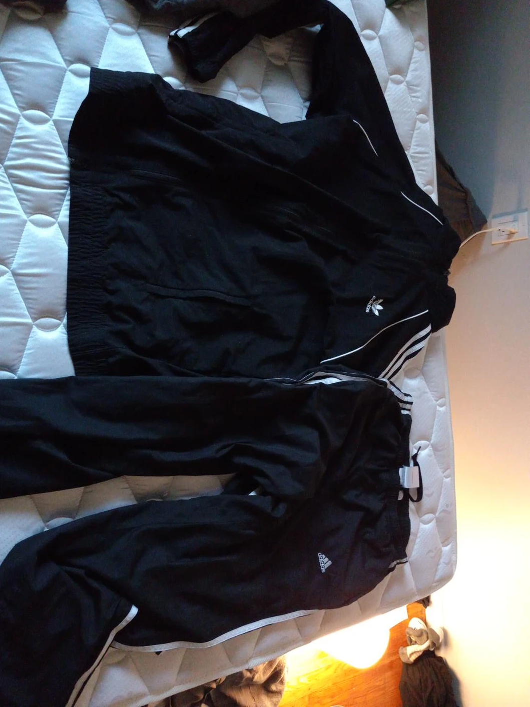 Adidas Black Tracksuit and pants