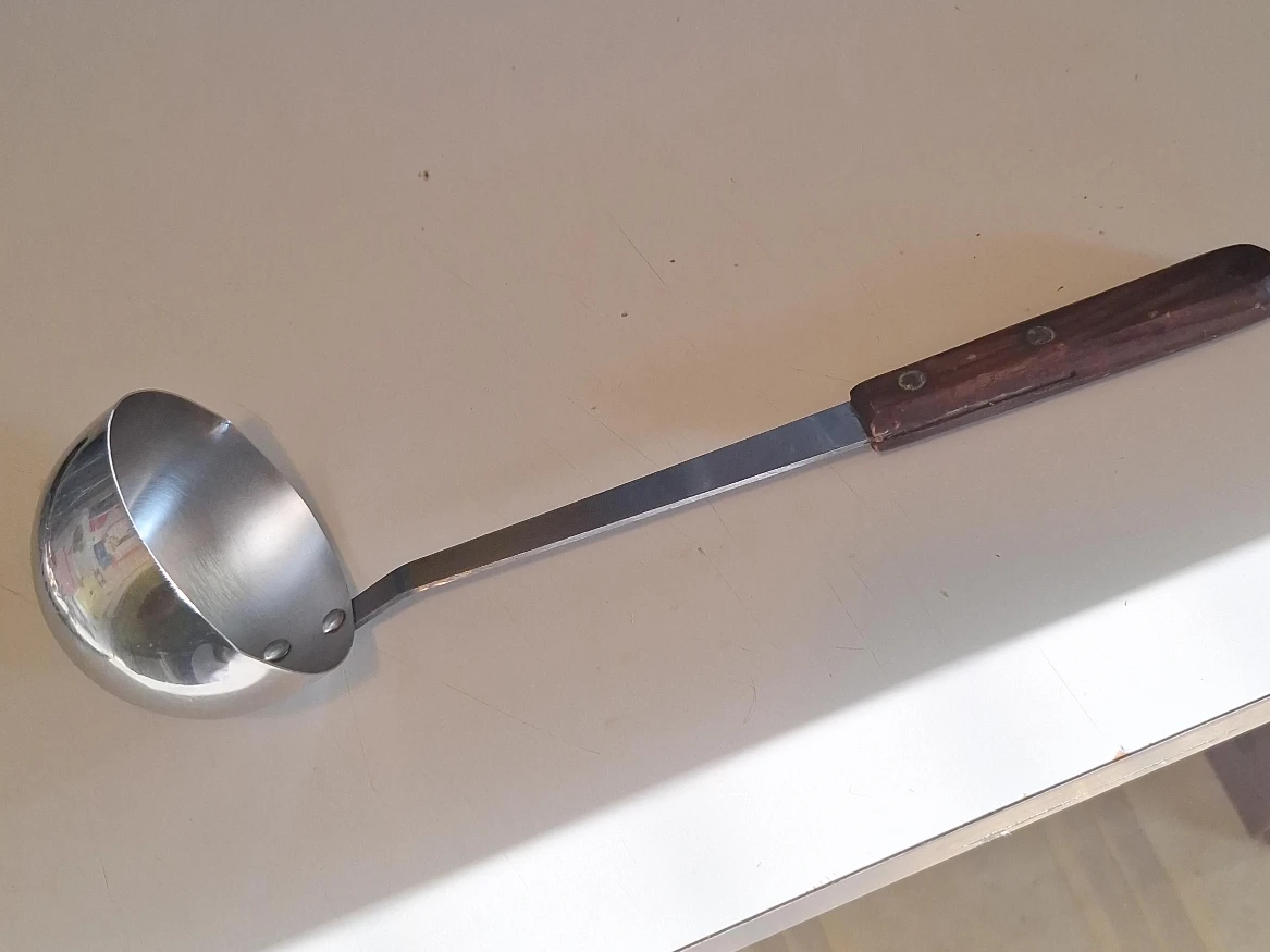 Vintage Stainless Steel Ladle