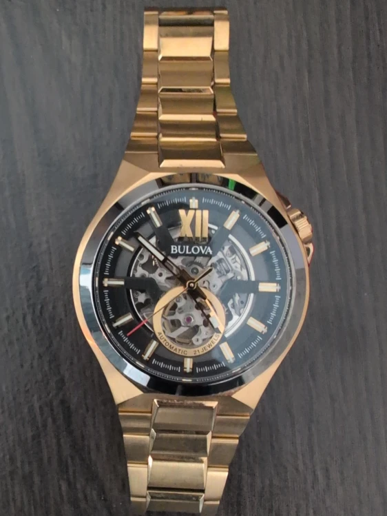 Bulova Automatic 21 Jewels Gold Watch