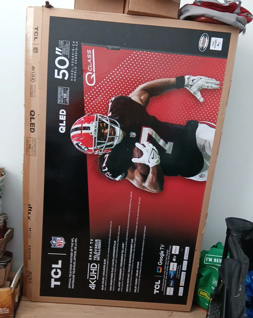 TCL 50" 4K UHD QLED Smart TV - Model 50Q651G-CA