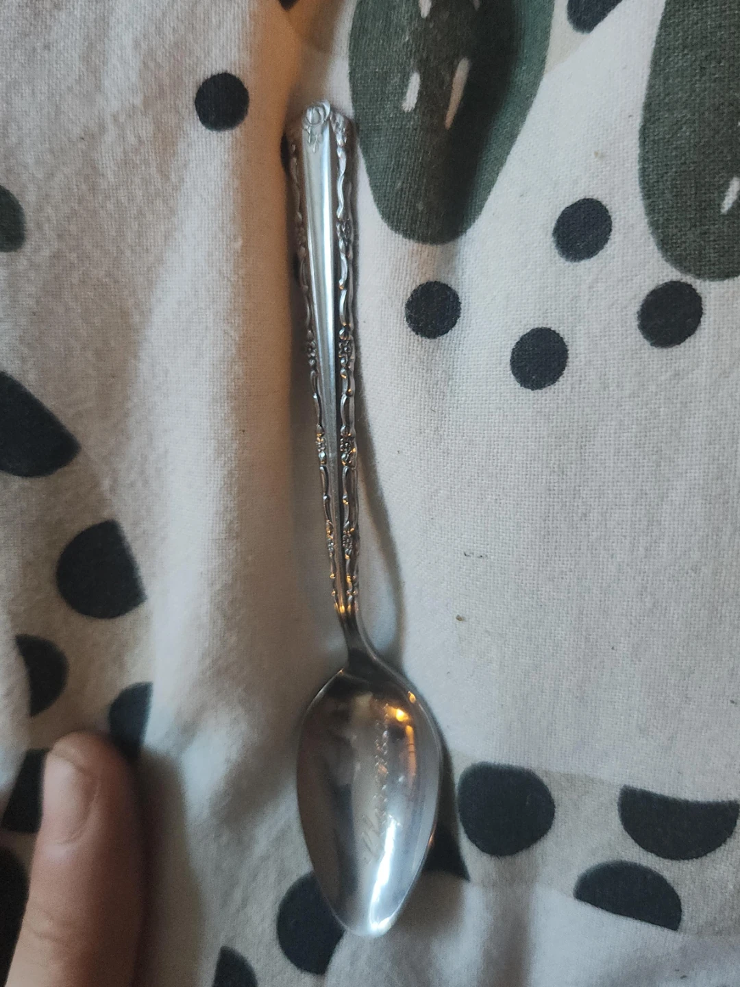Vintage Silver Plated Spoon