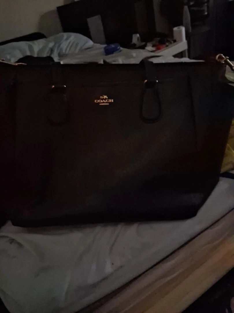 Coach Black Tote Bag