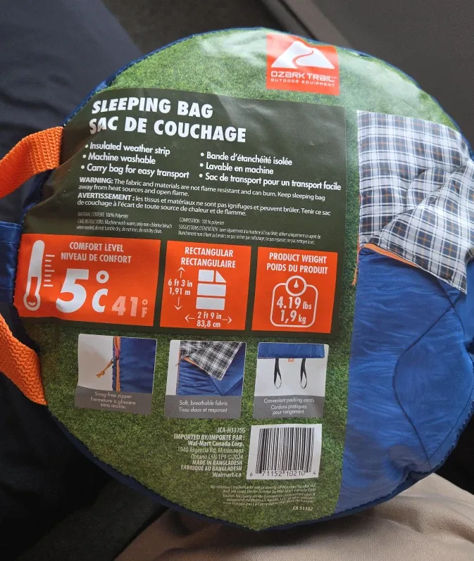 Ozark Trail Sleeping Bag