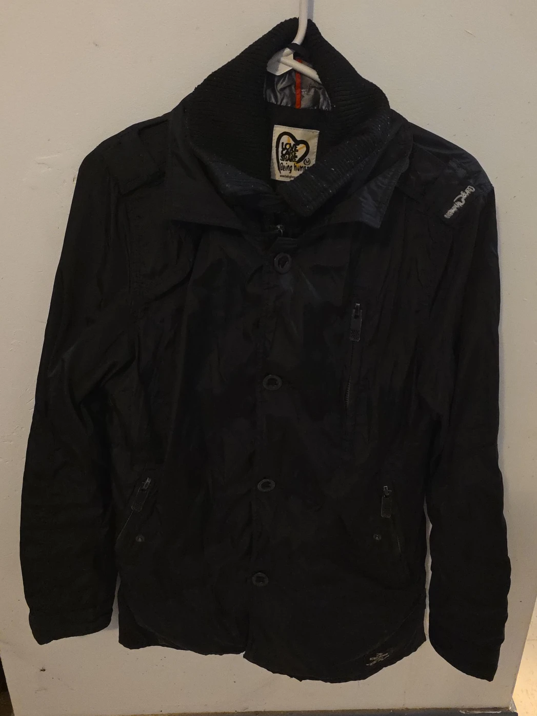 Being Human Black Jacket - Size M