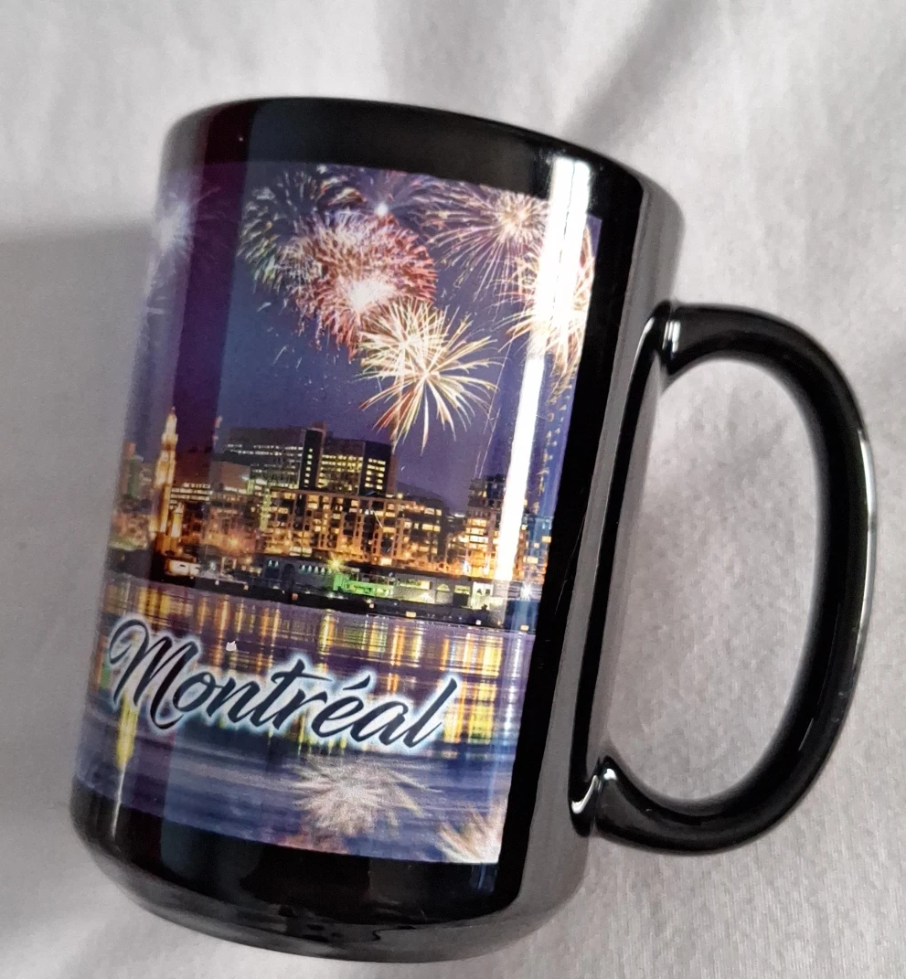 #Cleanout Montreal Skyline Souvenir Mug