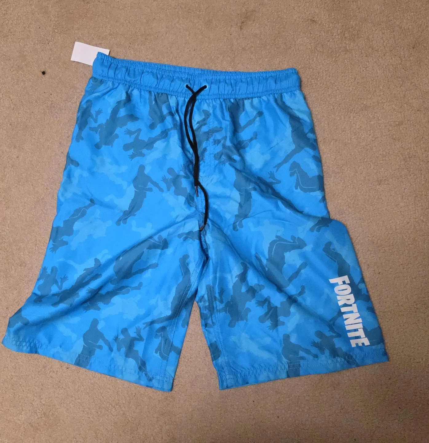 Fortnite Blue Camo Swim Shorts