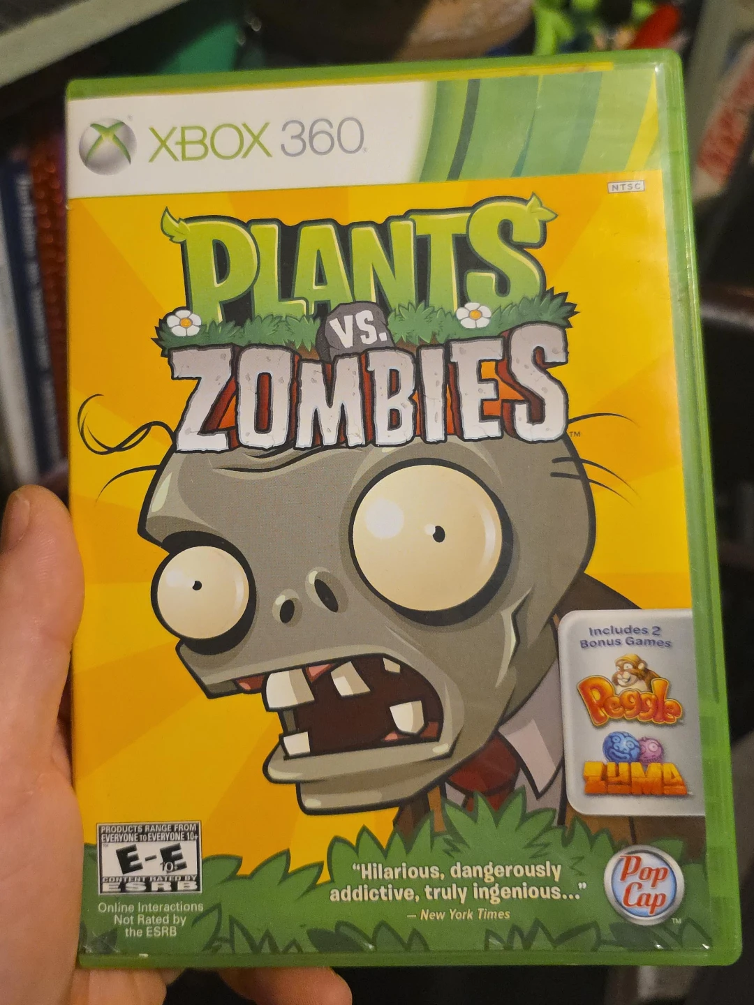 Plants vs Zombies for Xbox 360