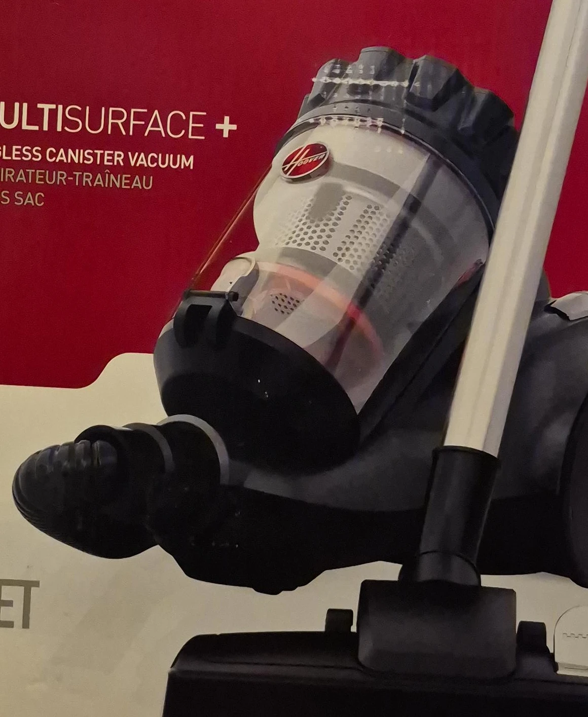 Hoover MultiSurface Canister Vacuum