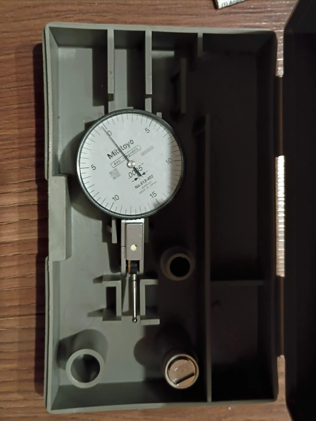 Mitutoyo Dial Test Indicator 513-402