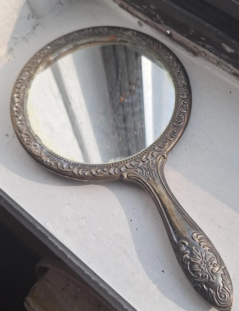 Vintage Handheld Mirror