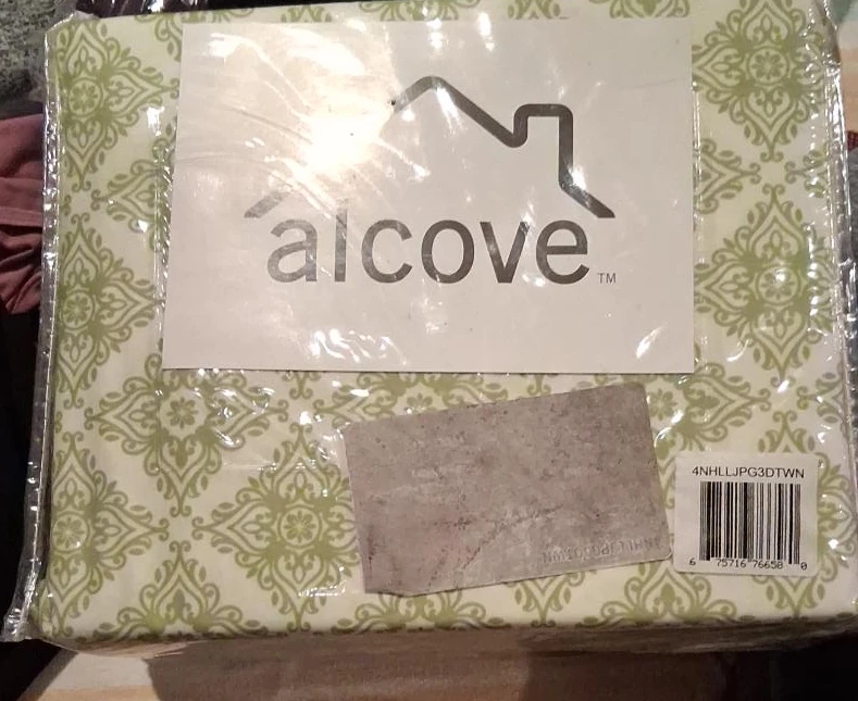 Alcove Sheet Set - Green Pattern
