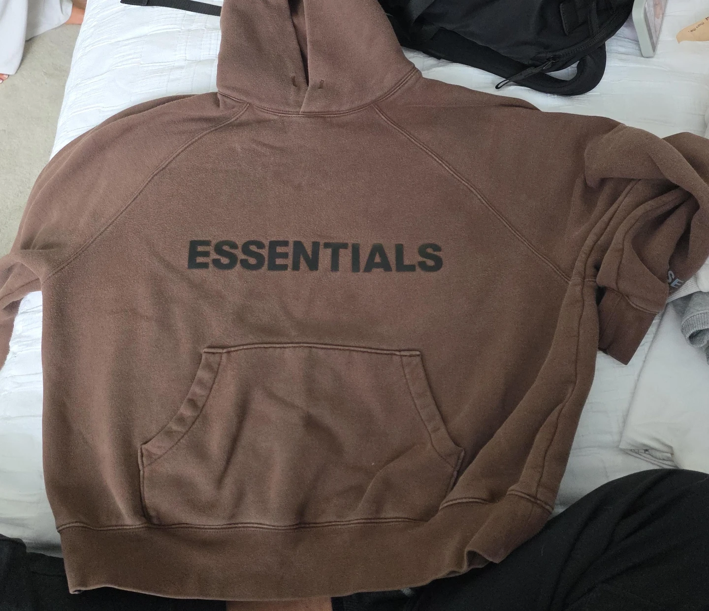 USED Essentials Brown Hoodie XS
