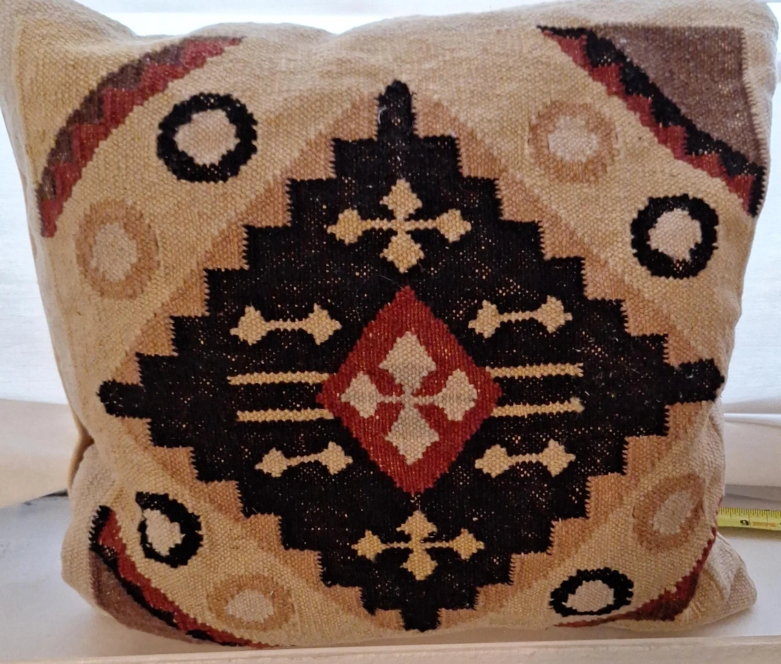 Patterned Throw Pillow