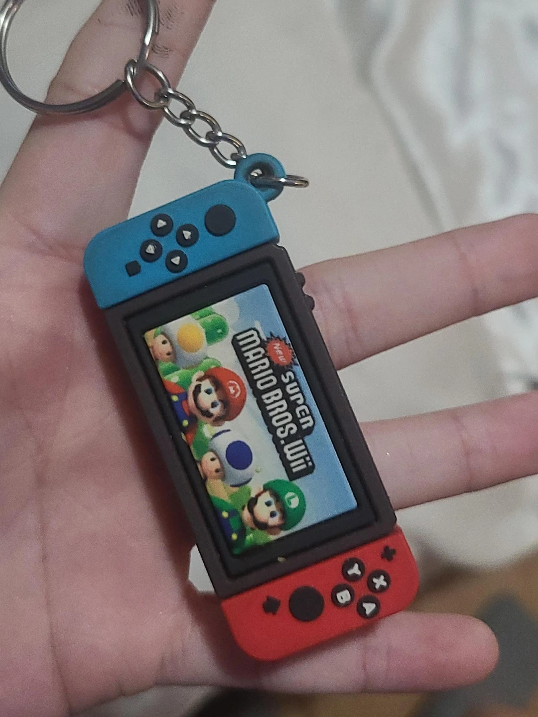 Nintendo Switch Mario Bros. Wii Keychain