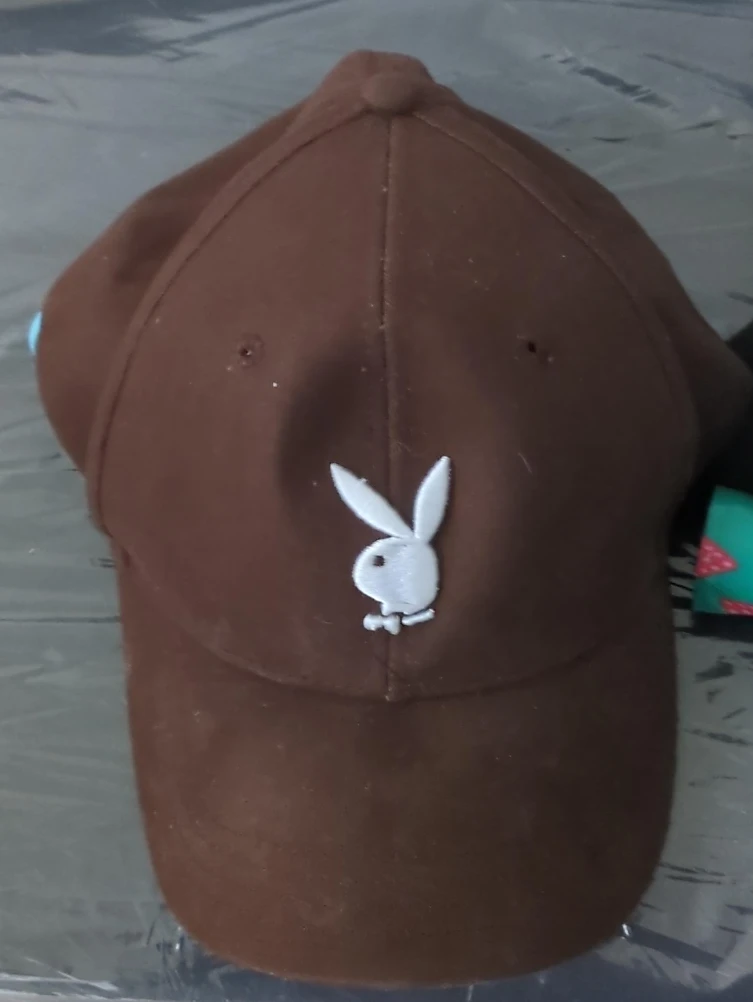 Playboy Brown Baseball Cap.   "#Cleanout
