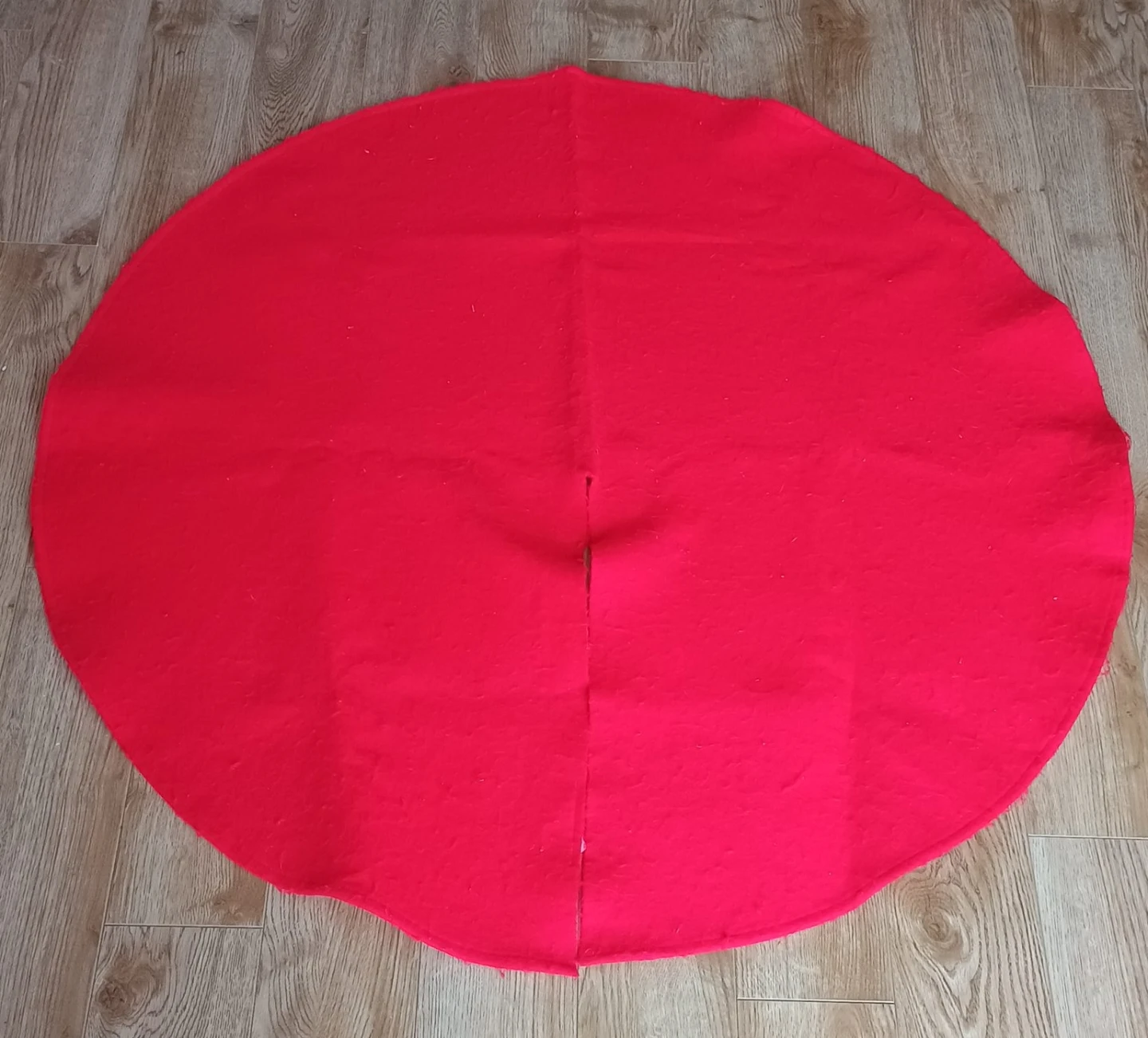Red Christmas Tree Skirt