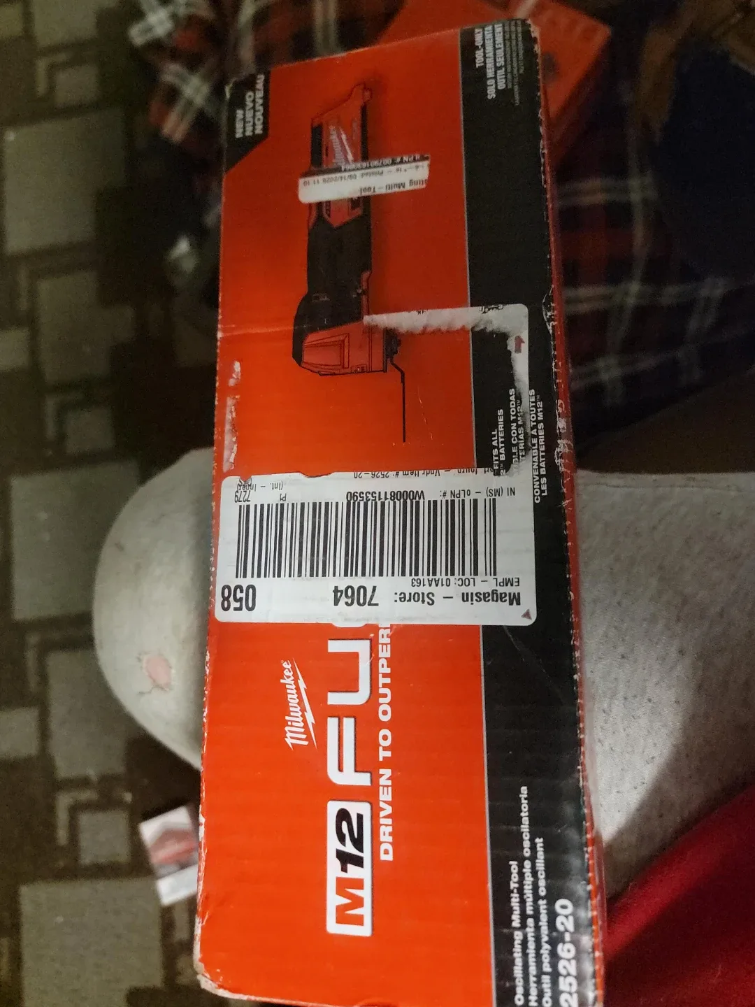 Milwaukee M12 FU Oscillating Multi-Tool 2526-20