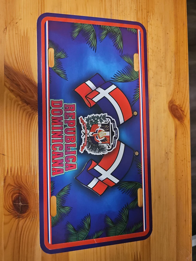 Dominican Republic License Plate