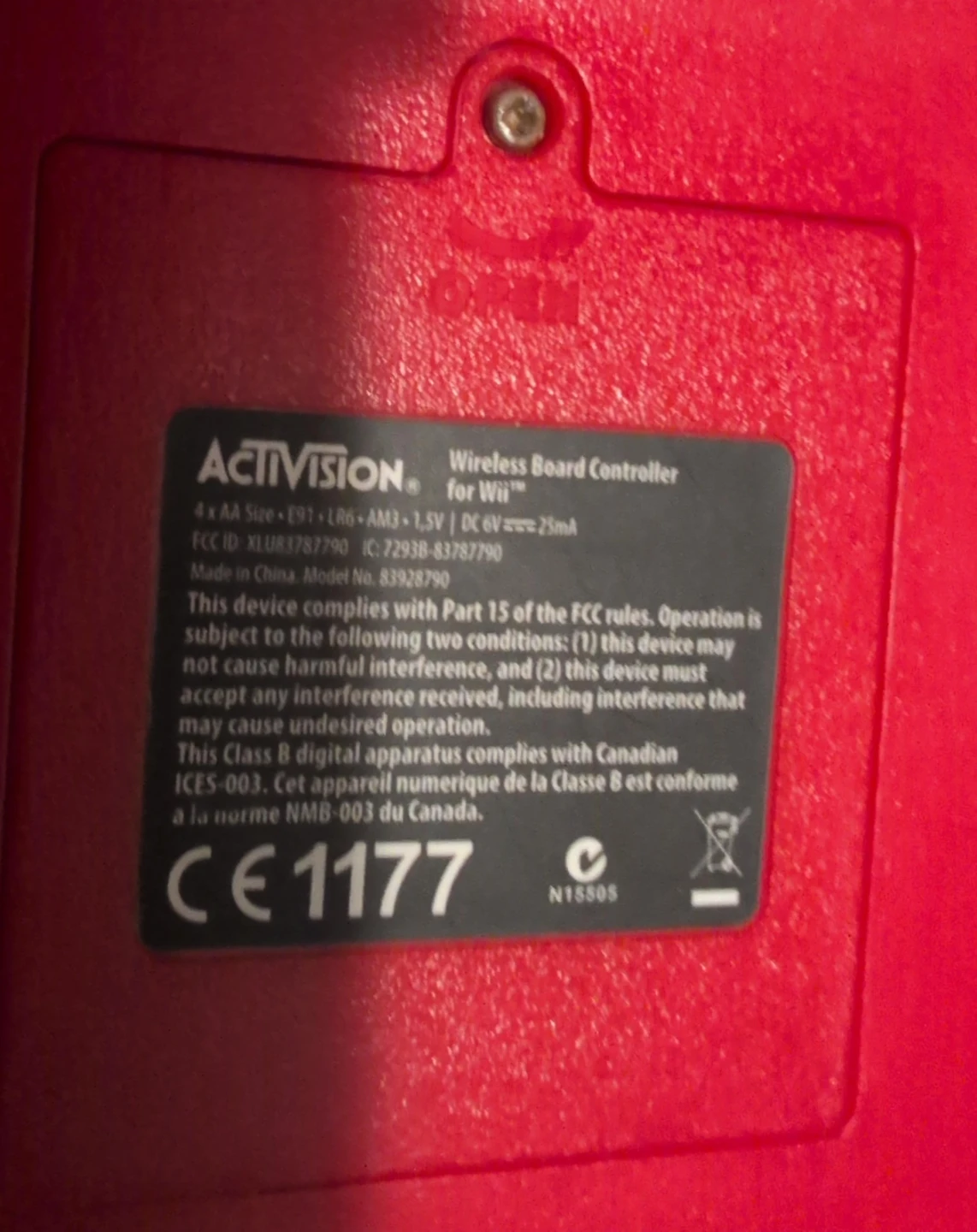 Activision Tony Hawk Ride Wireless Skateboard Controller for Wii