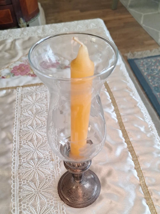 Candle Holder with Candle