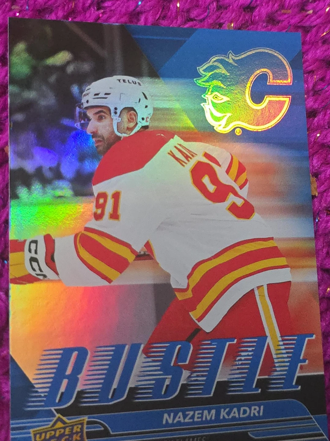Nazem Kadri Upper Deck Hockey Card