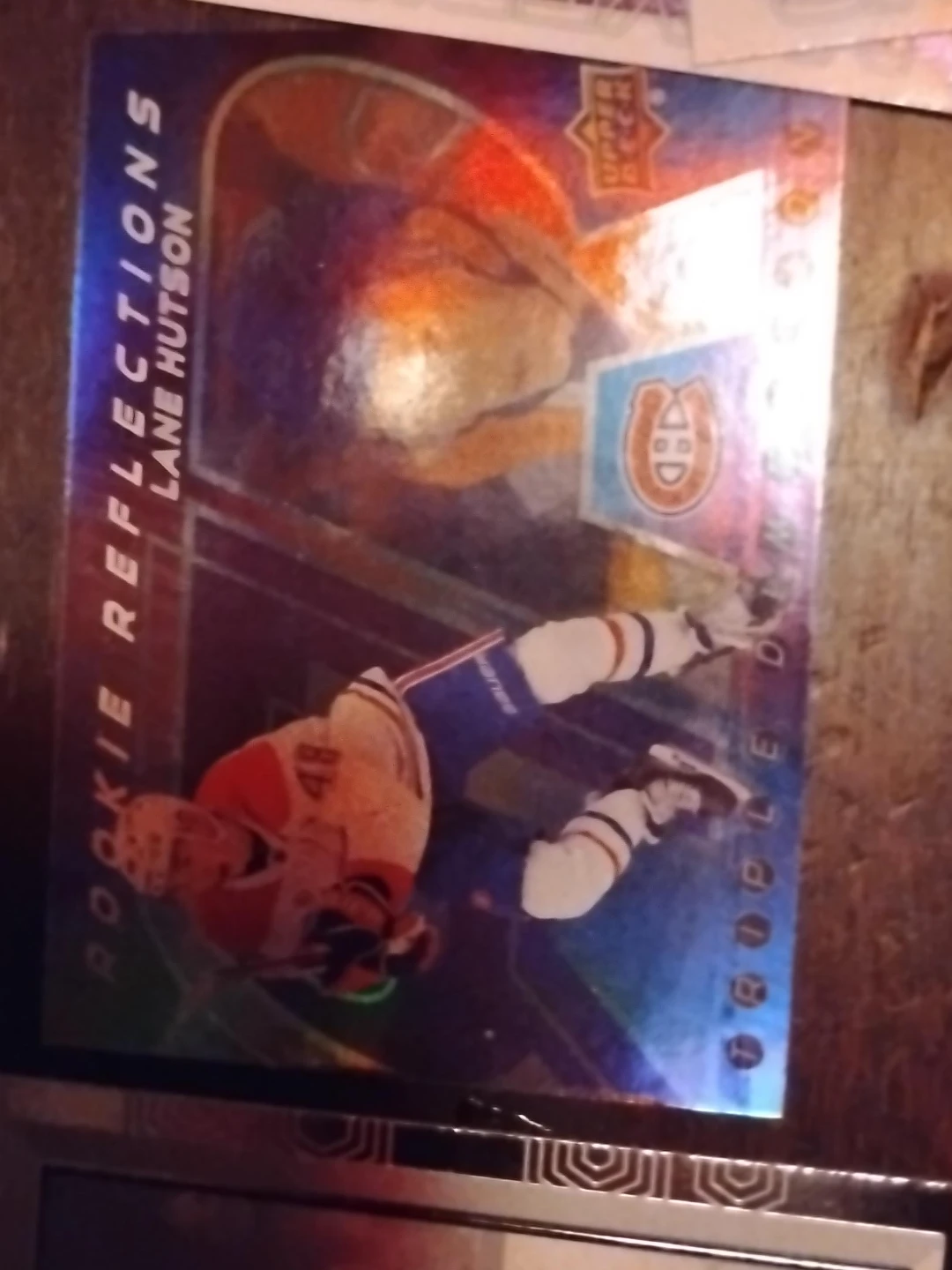 Lane Hutson Rookie Card - Upper Deck