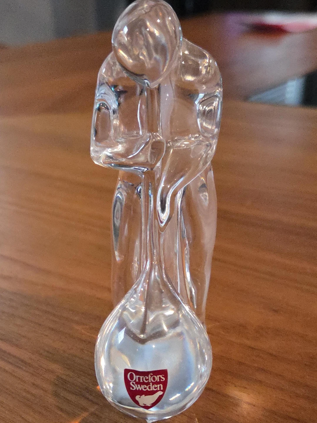Orrefors Sweden Crystal Glass Figurine