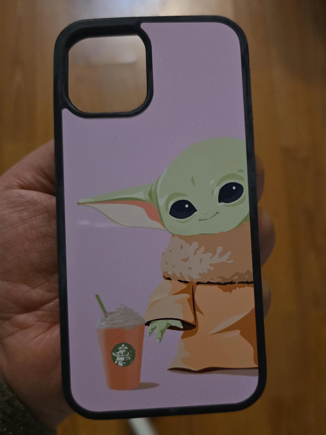 Baby Yoda Starbucks iPhone 12/12pro Case