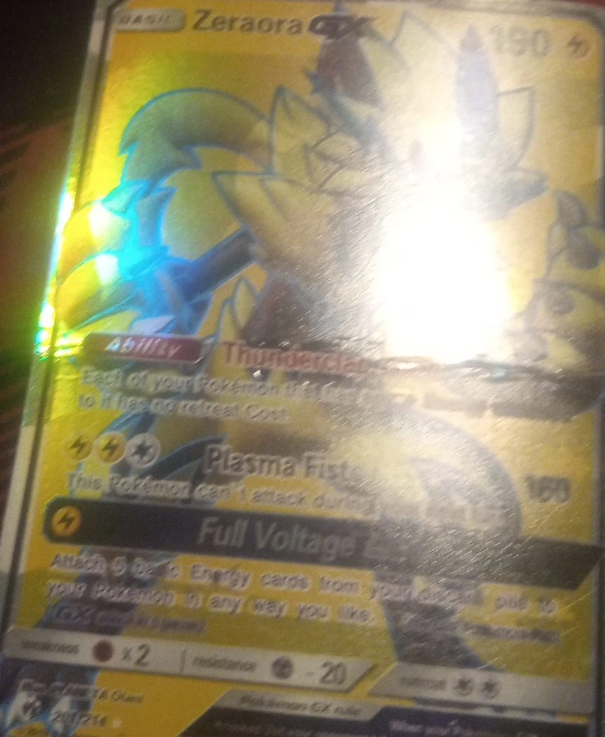 Zeraora GX Pokemon Card