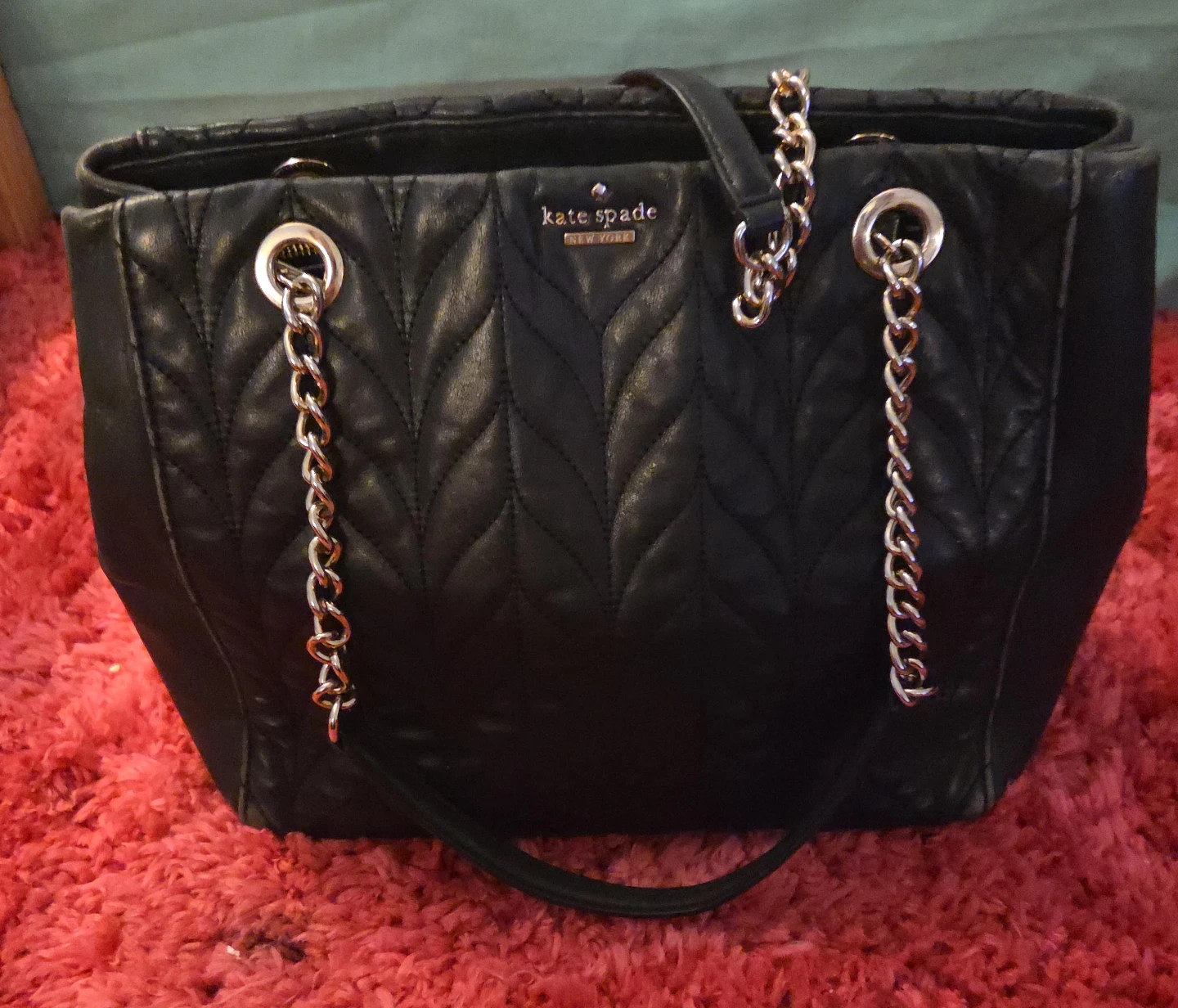 #CLEANOUT Kate Spade Black Quilted Shoulder Bag