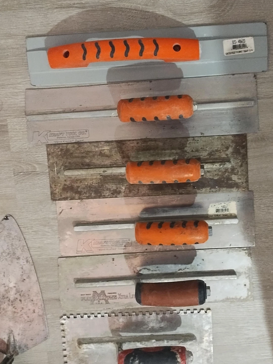 Marshalltown & Kraft Tool Trowels